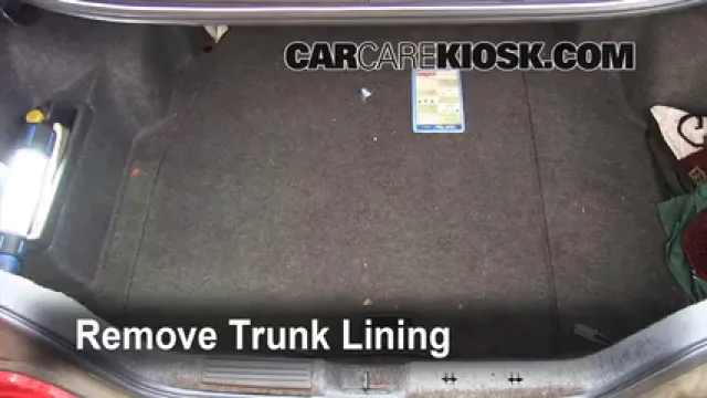 1993 Acura Legend L 3.2L V6 Sedan (4 Door) Neumáticos y ruedas Cambiar un neumático pinchado